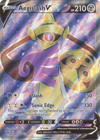 Aegislash V (Full Art) - SWSH04: Vivid Voltage (SWSH04)