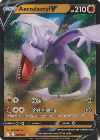 Aerodactyl V - SWSH11: Lost Origin (SWSH11)