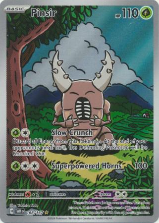 Pinsir - 168/167 - SV06: Twilight Masquerade (TWM)