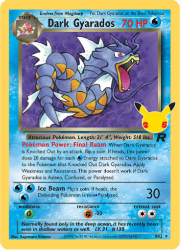 Dark Gyarados - Celebrations: Classic Collection (CCC)